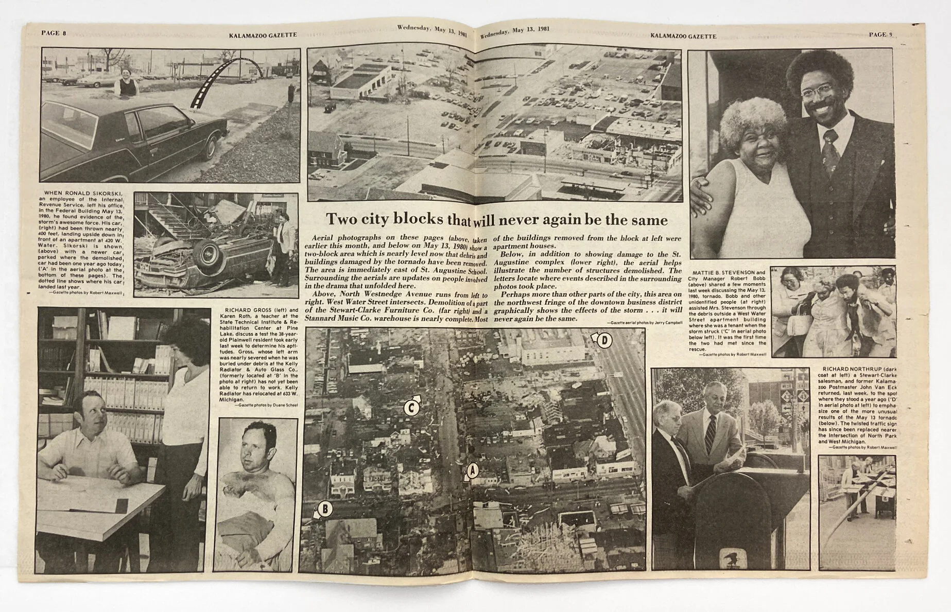 Artifacts — Tracing the Path: The 1980 Kalamazoo Tornado